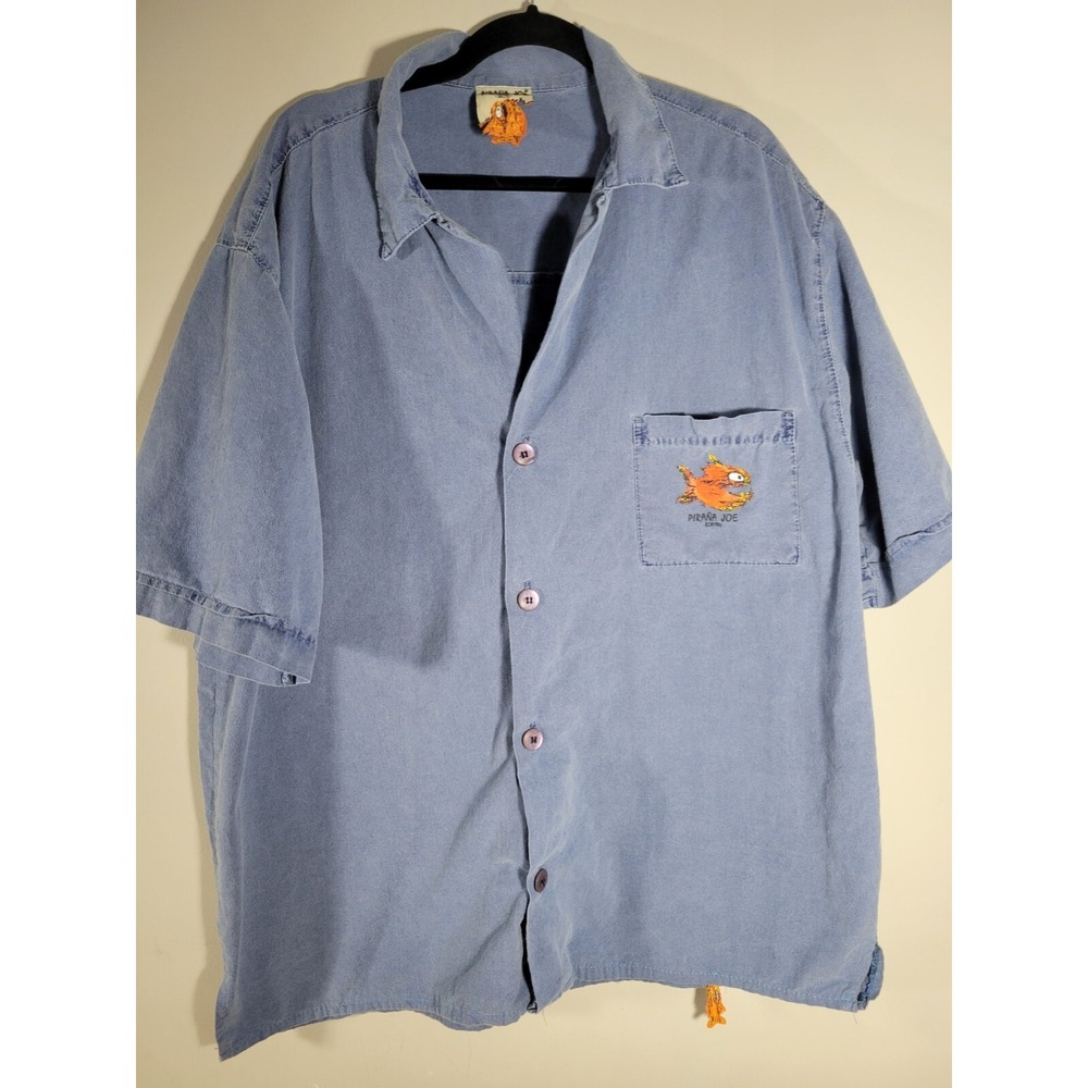 PIRANA JOE  Roatan Button Shirt XL‎